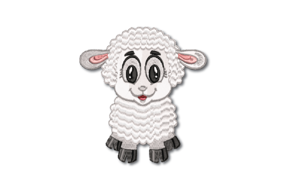 Baby Lamb: A Soft, Sweet Embroidery Design That Earns Its Place