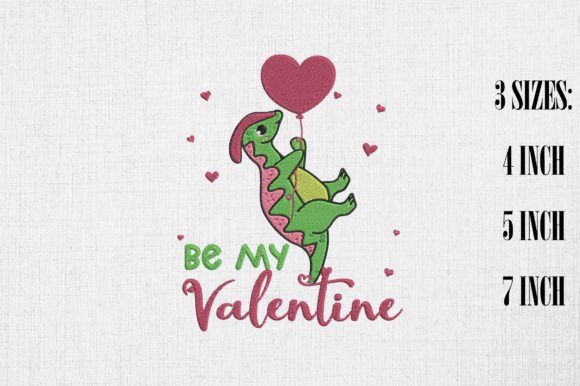 Be My Valentine Dinosaur Valentine’s Day