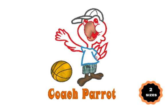 Coach Parrot: A Boutique Sweatshirt Embroidery Review