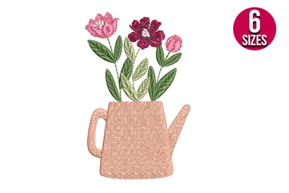 Flower Basket: A Seasonal Embroidery Staple
