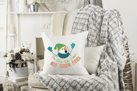 Funny Winter Quote: A Real-World Embroidery Review