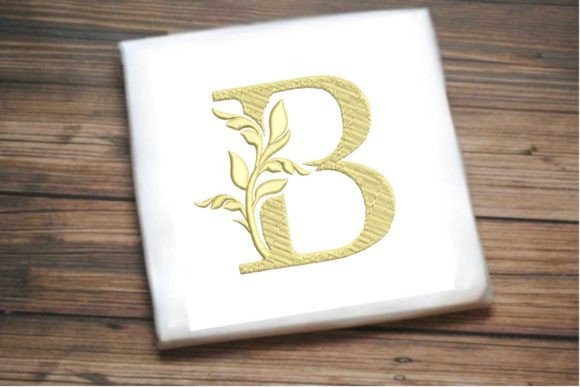 Letter B Beautiful Monogram