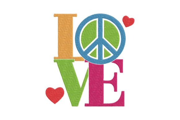 Peace Love and Hearts