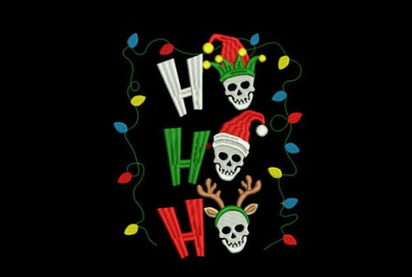 Skeletons Ho Ho Ho