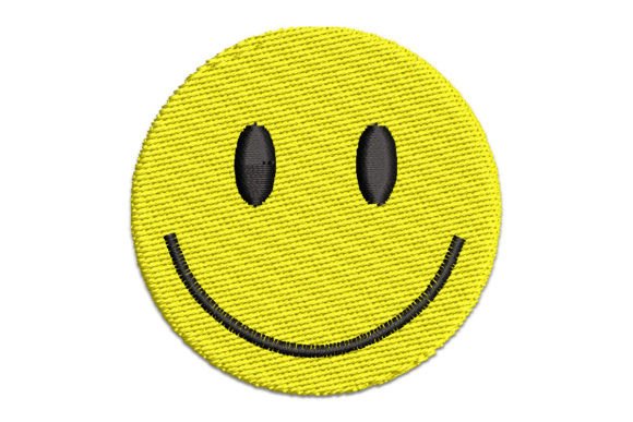 Smiley Face Emoji: A Craft Fair-Ready Embroidery Design